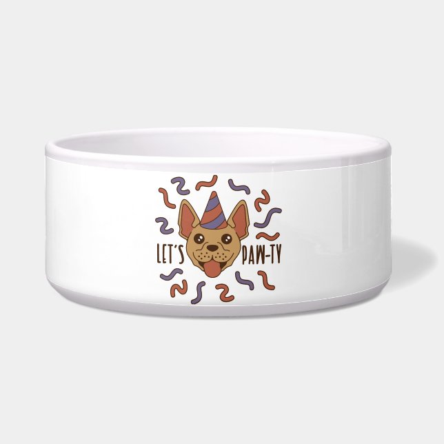Hund - Große Pet Bowls Napf (Vorderseite)