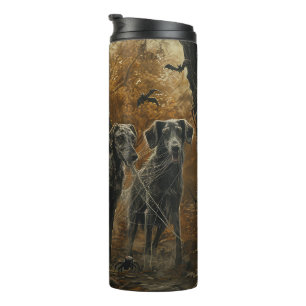 Hund Halloween Night Doggy Delight Thermosbecher