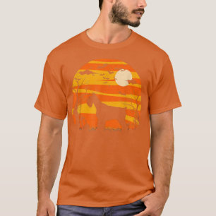 Hund Halloween Schnauzer Hund Kürbislaterne Pumpki T-Shirt