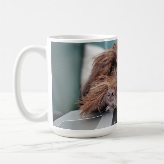 Hund, Haustier, Behältnis Kaffeetasse (Links)