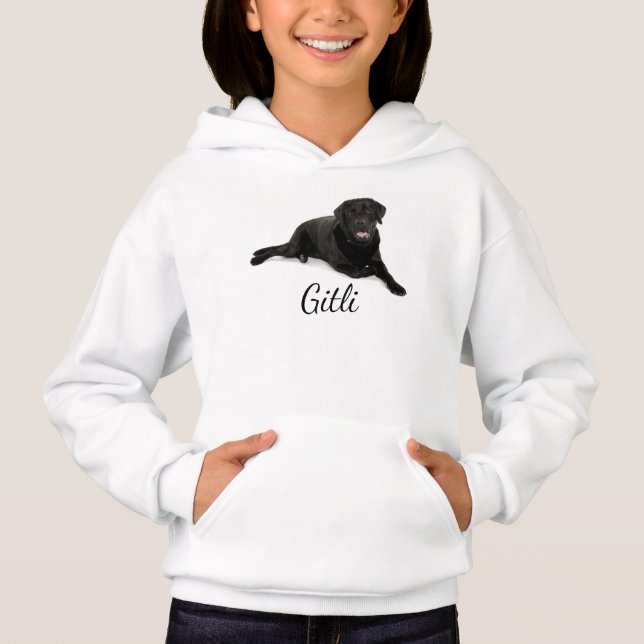 Hund Hoodie (Vorderseite)