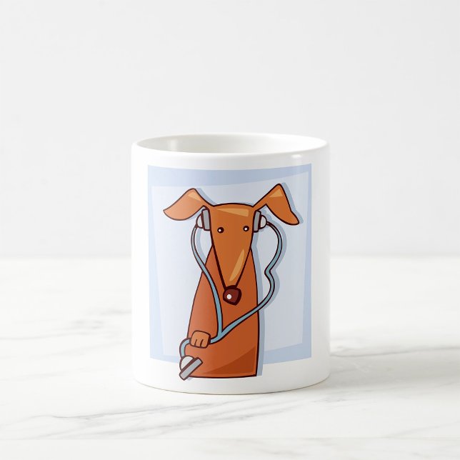 Hund Hört auf Musik Funny Kopfhörer Pup Kaffeetasse (Von Creator hochgeladen)