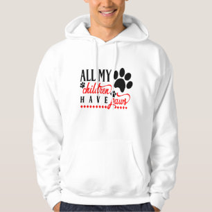 Hund Hund Alle Meine Kinder Haben Pfoten Welpen Hu Hoodie