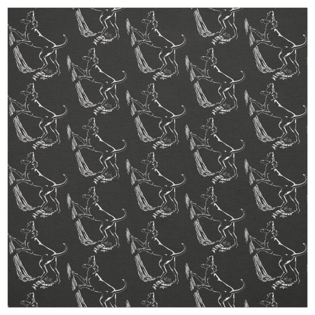 Hund Hund Art Fabric Stoff (Muster)