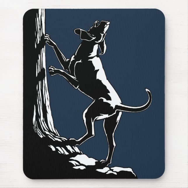 Hund Hund Mousepad Jagd Hunde Kunst Geschenke und  (Vorne)