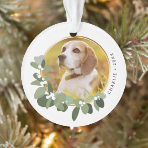 Hund Hund nach Maß Foto Ornament