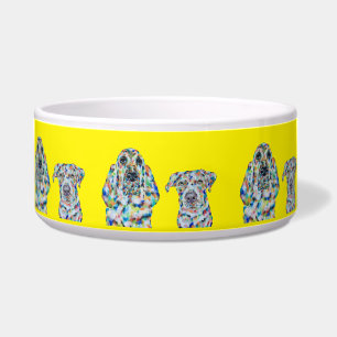 Hund Hund und Labrador Hund Bowl Napf