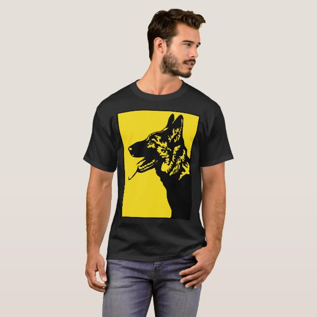 Hund hüten T-Shirt (Vorne ganz)