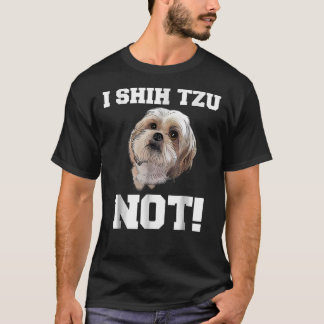 Hund I Shih Tzu Not Doppy T-Shirt