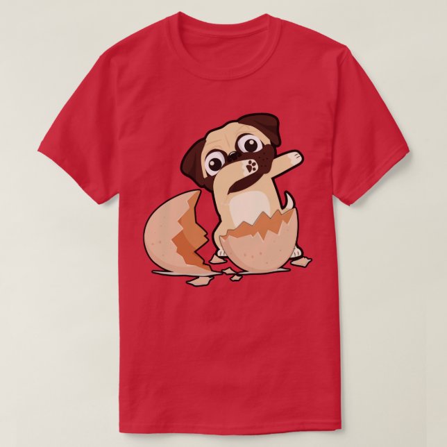 Hund im Ei 172 T-Shirt (Design vorne)