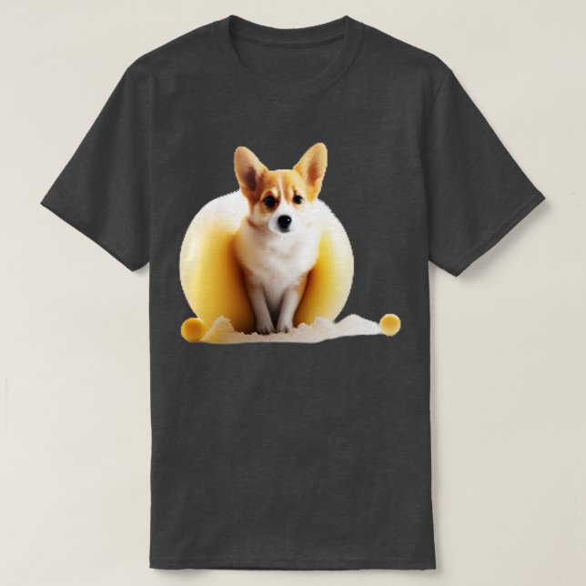 Hund im Ei 193 T-Shirt (Design vorne)