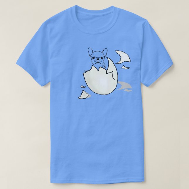 Hund im Ei 276 T-Shirt (Design vorne)