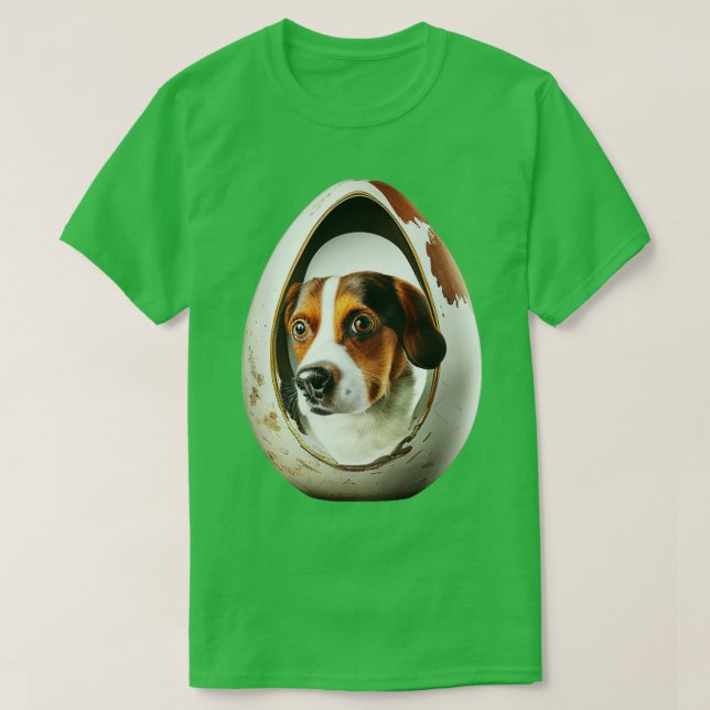Hund im Ei 278 T-Shirt (Design vorne)