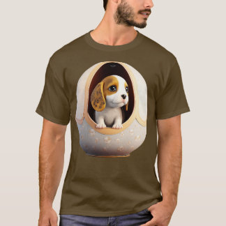Hund im Ei Nr. 4 T-Shirt