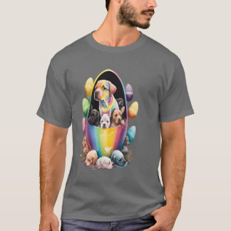 Hund im Eierhund im Eierhund im Eierhund i T-Shirt
