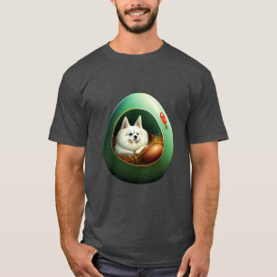 Hund im Niedlichen Ei T-Shirt