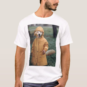 Hund im Regen T-Shirt