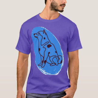 Hund in der Eierkunst T-Shirt