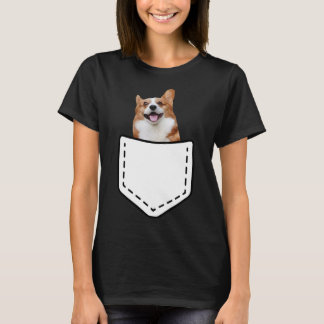 Hund in der Tasche Corgi 301 T-Shirt