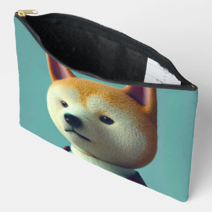 Hund in einem Anzug Zubehörtasche