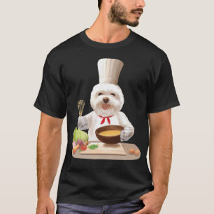 Hund in Koch Hat kocht Vogeljungen aaaa T-Shirt
