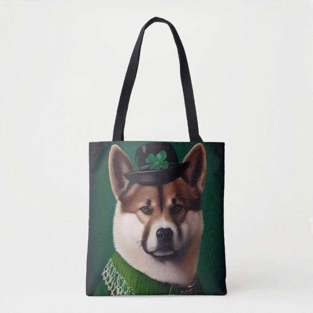 Hund in St. Patrick's Day Dress (Vorderseite)