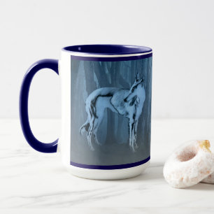 Hund in Wäldern Tasse