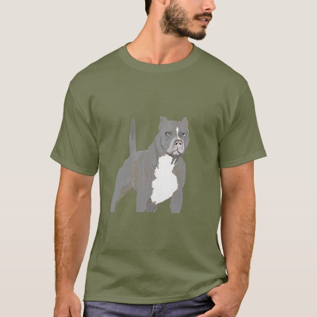 Hund Inspiration Zitat T-Shirt (Vorderseite)