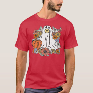 Hund ist Boo Funny Dog Eigentümer Boo Ghost Lover  T-Shirt