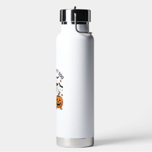 Hund ist Boo Halloween Hexe Welpe Kürbis_1 Trinkflasche