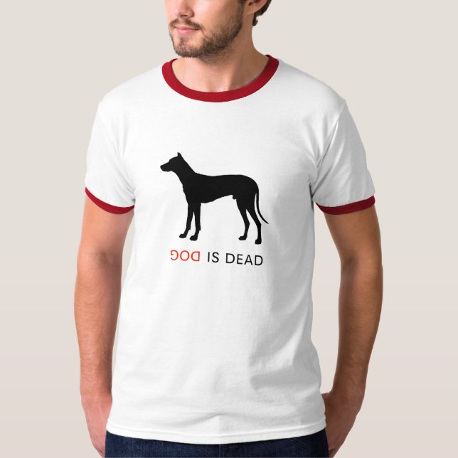 Hund ist toter T - Shirt (Vorderseite)