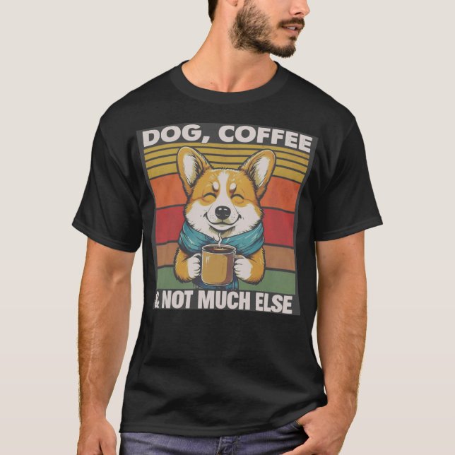 Hund, Kaffee und nicht viel mehr Hunde & Kaffee Li T-Shirt (Vorderseite)