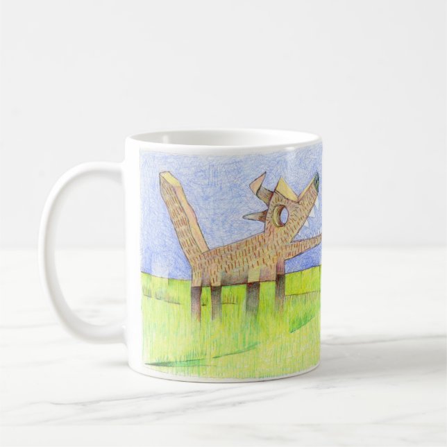 Hund + Kaninchen-Tasse Tasse (Links)