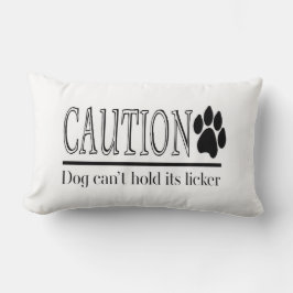 Hund kann seinen Lockerhund nicht halten Lendenkissen