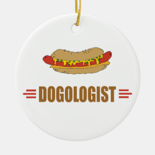 Hund Keramikornament