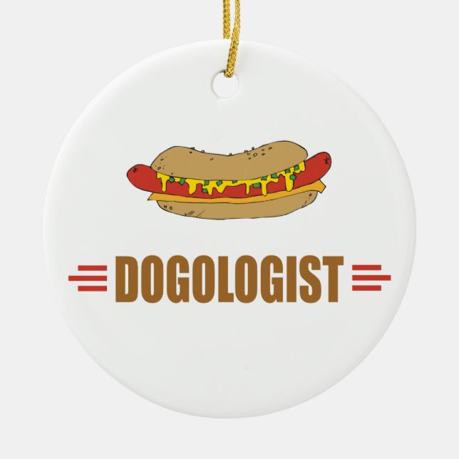 Hund Keramikornament (Vorne)