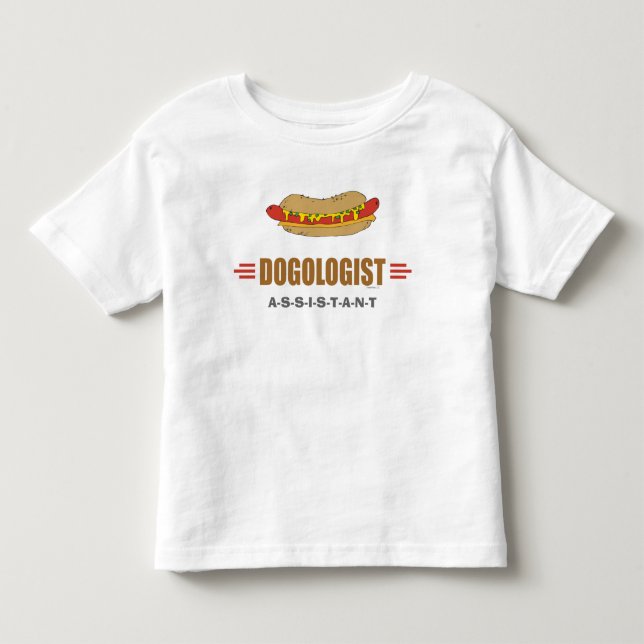 Hund Kleinkind T-shirt (Vorderseite)