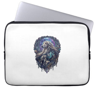 Hund Kristallmond Enchanted Forest_1 Laptopschutzhülle