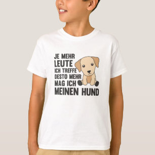 Hund Labrador Brown mag keine Hunde T-Shirt