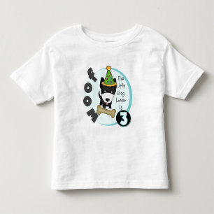 Hund Lover 3. Geburtstag T - Shirt und Geschenke