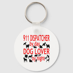 Hund Lover 911 Schlüsselanhänger