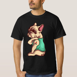 Hund Lover Coole französische Bulldog I Liebe M T-Shirt