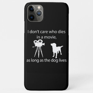 Hund Lover Es ist mir egal, wer in einem Film st Case-Mate iPhone Hülle