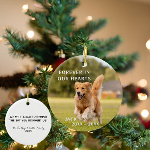 Hund Lover Foto Pet Memory Ornament