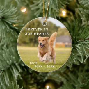 Hund Lover Foto Pet Memory Ornament