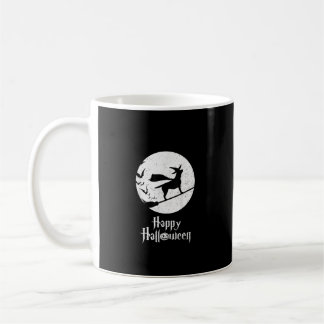 Hund Lover | Frohe Halloween-Labrador Hexenmeister Kaffeetasse