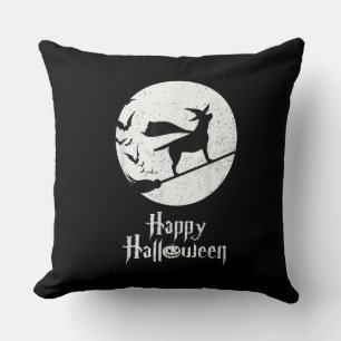 Hund Lover Frohe Halloween-Labrador Hexenmeister Kissen