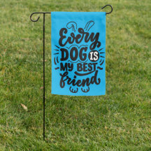 Hund Lover Garden Flag