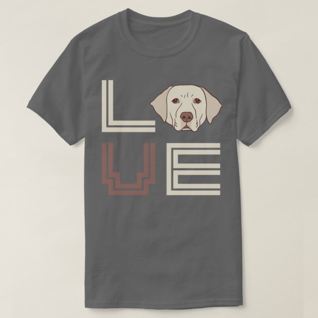 Hund Lover Geschenke Haustiere Labrador T-Shirt (Design vorne)
