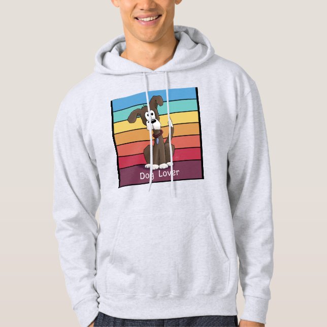 Hund Lover Hoodie (Vorderseite)
